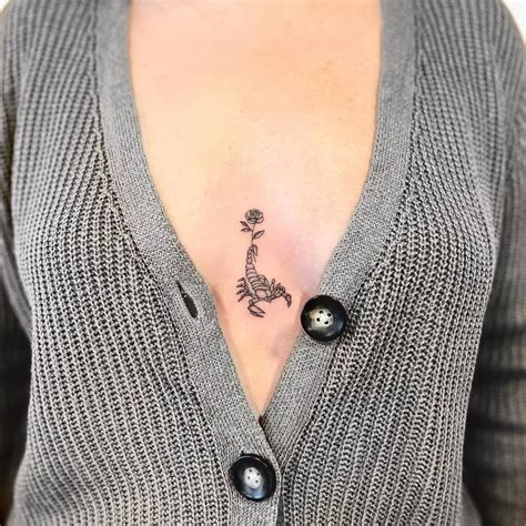 female small sternum tattoo|40 Sternum Tattoo Ideas to Express Your Femininity